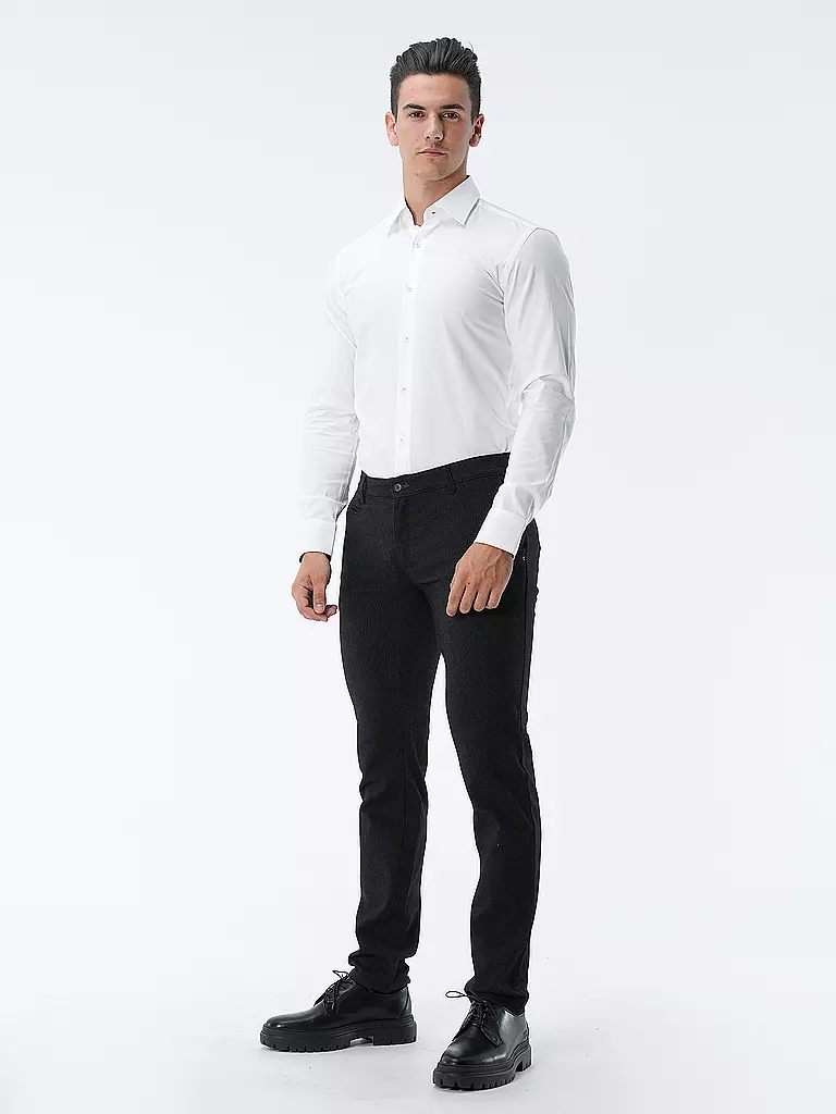 BOSS Hemd Slim Fit Weiss